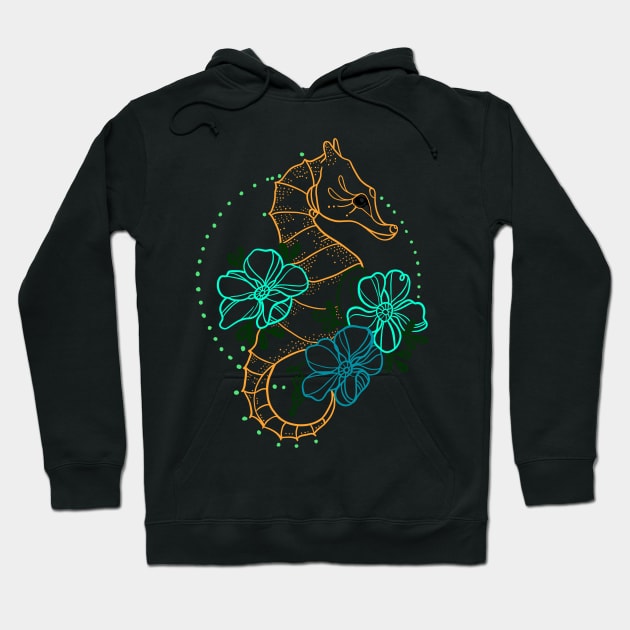 Seahorse Collection Hoodie by 09GLawrence